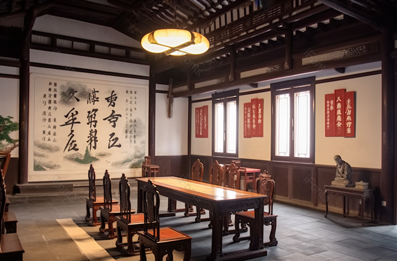 东林书院学堂摄影图,高清,摄影图,摄影图片,图片大全,摄影图免费下载